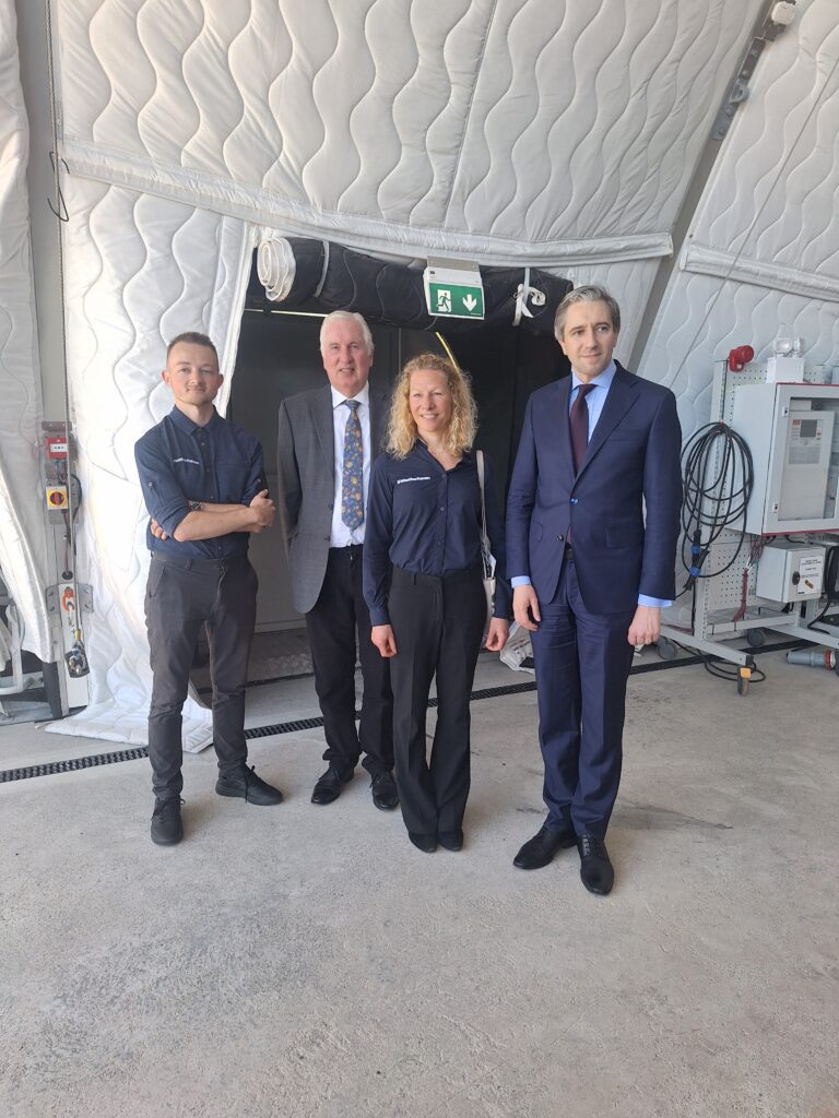 Ireland’s Deputy Prime Minister opens new EAS Service Aircraft Hangar