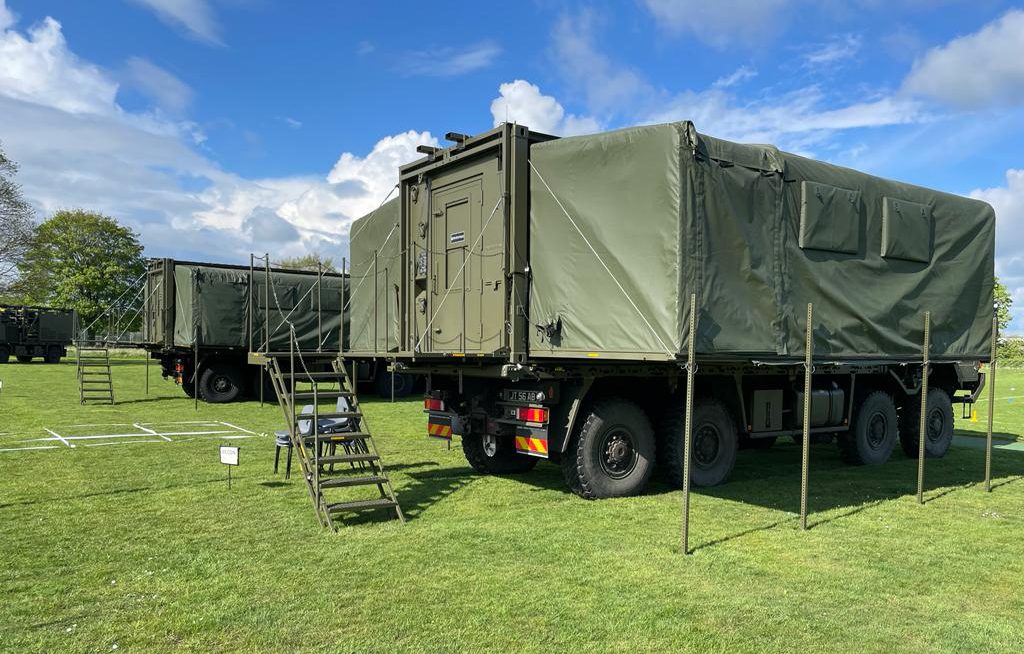 2 MECCs deployed on trucks