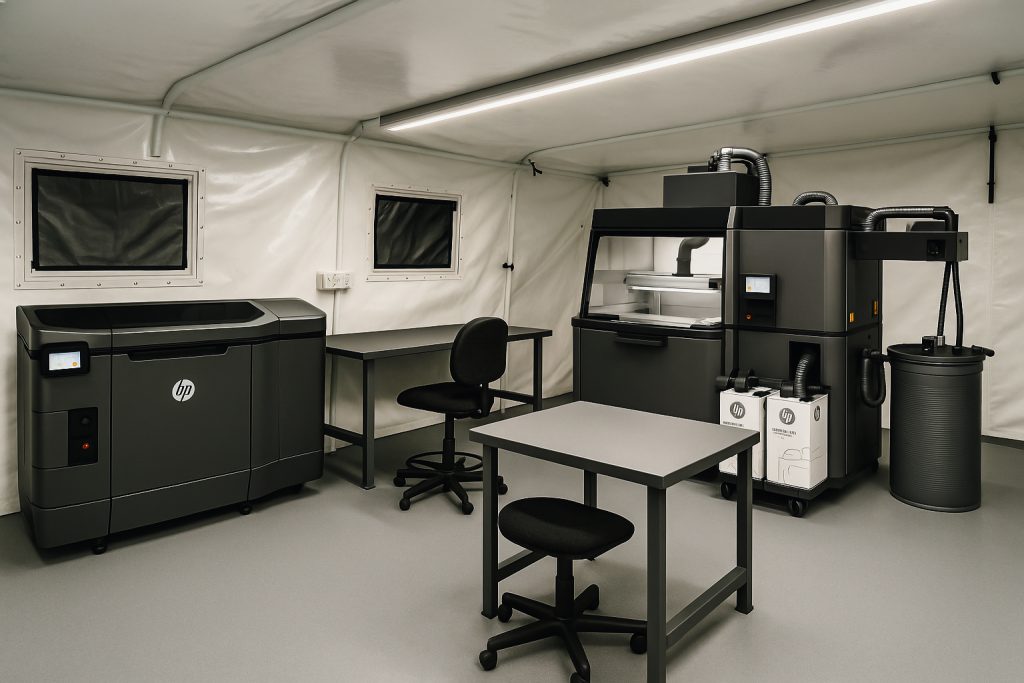 MECC With Additive MAnufacturing Equipment Installed