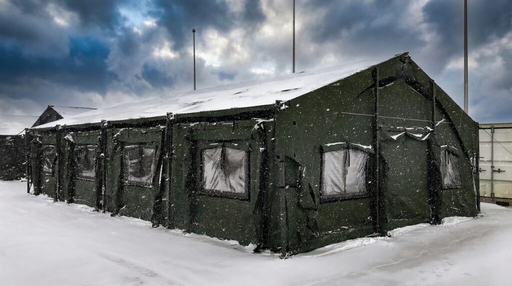 RDMSS undergoing cold weather testing