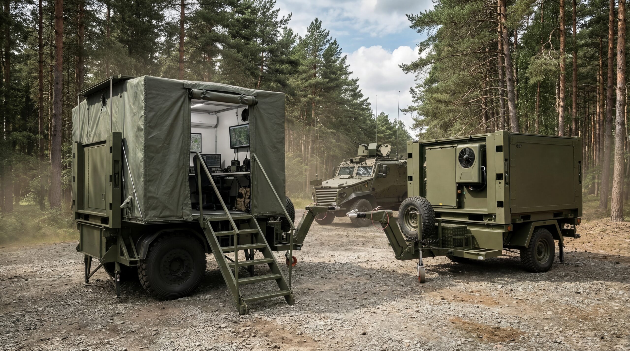 TRECC Deployed and Packed