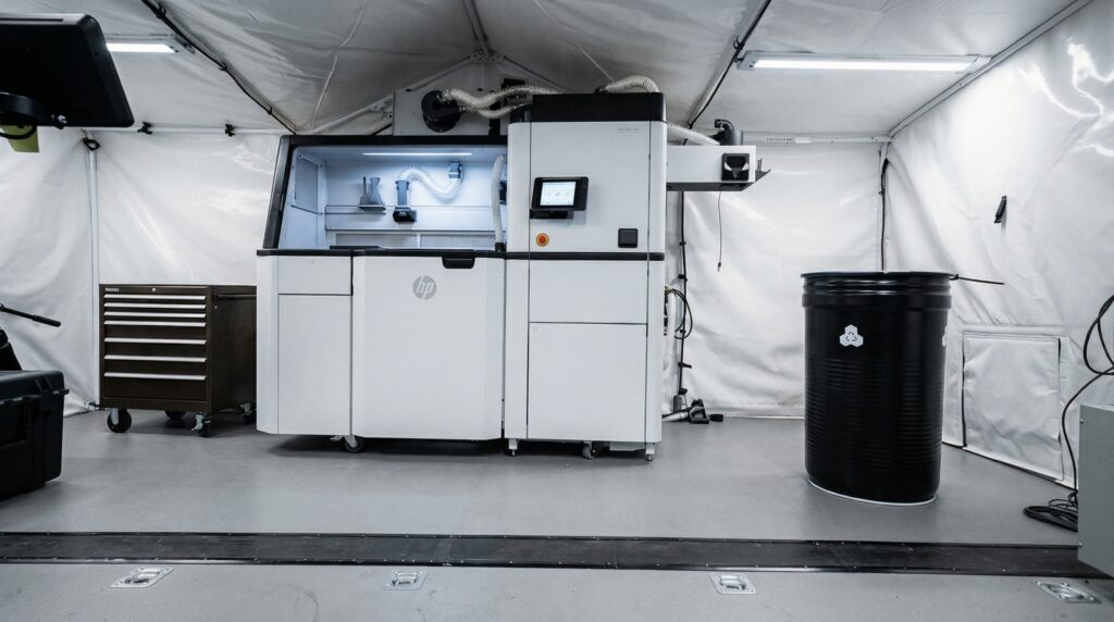 Firestorm Additive Manufacturing Installation in a MECC 3