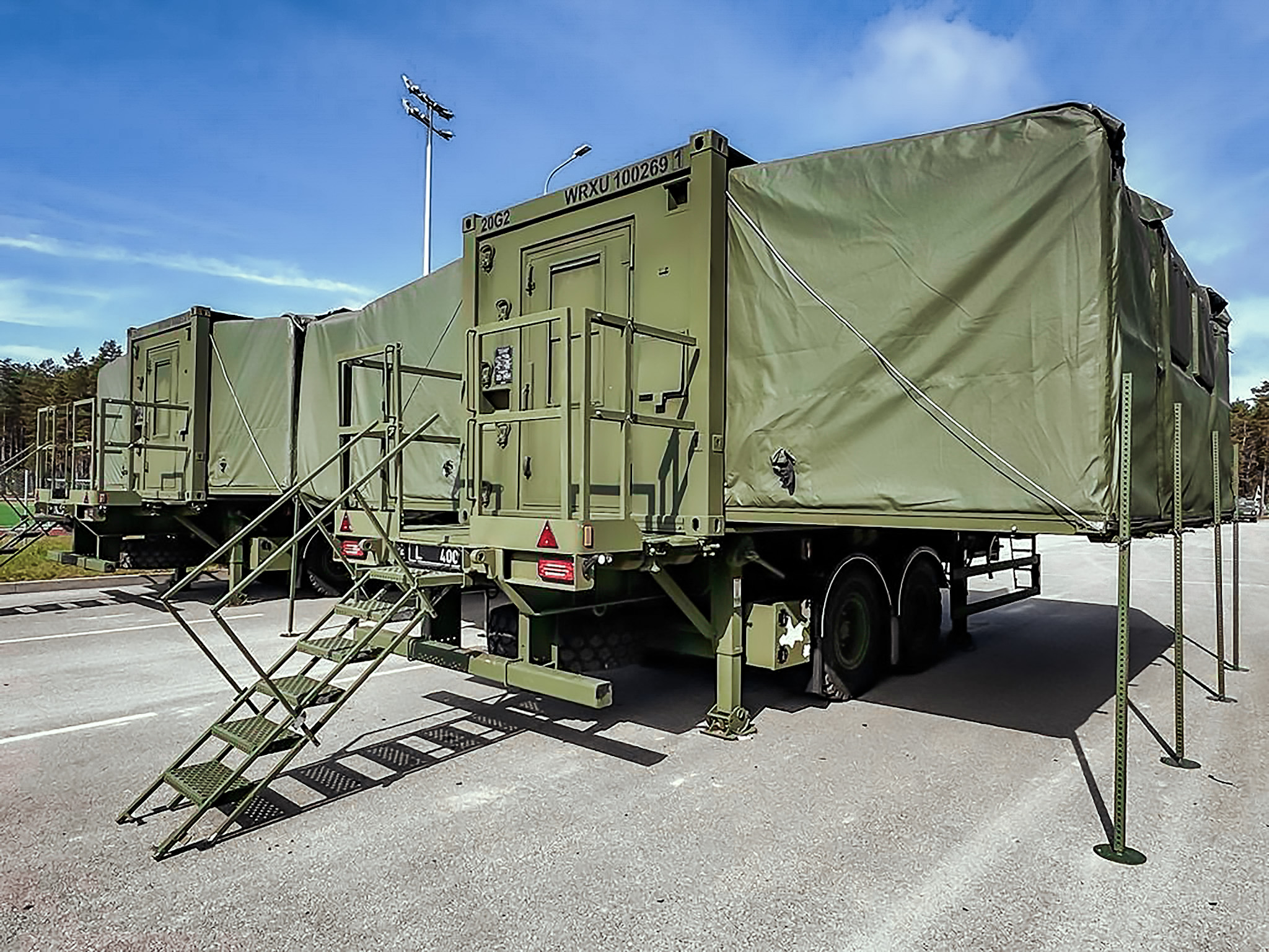 2 MECC Shelters complexed