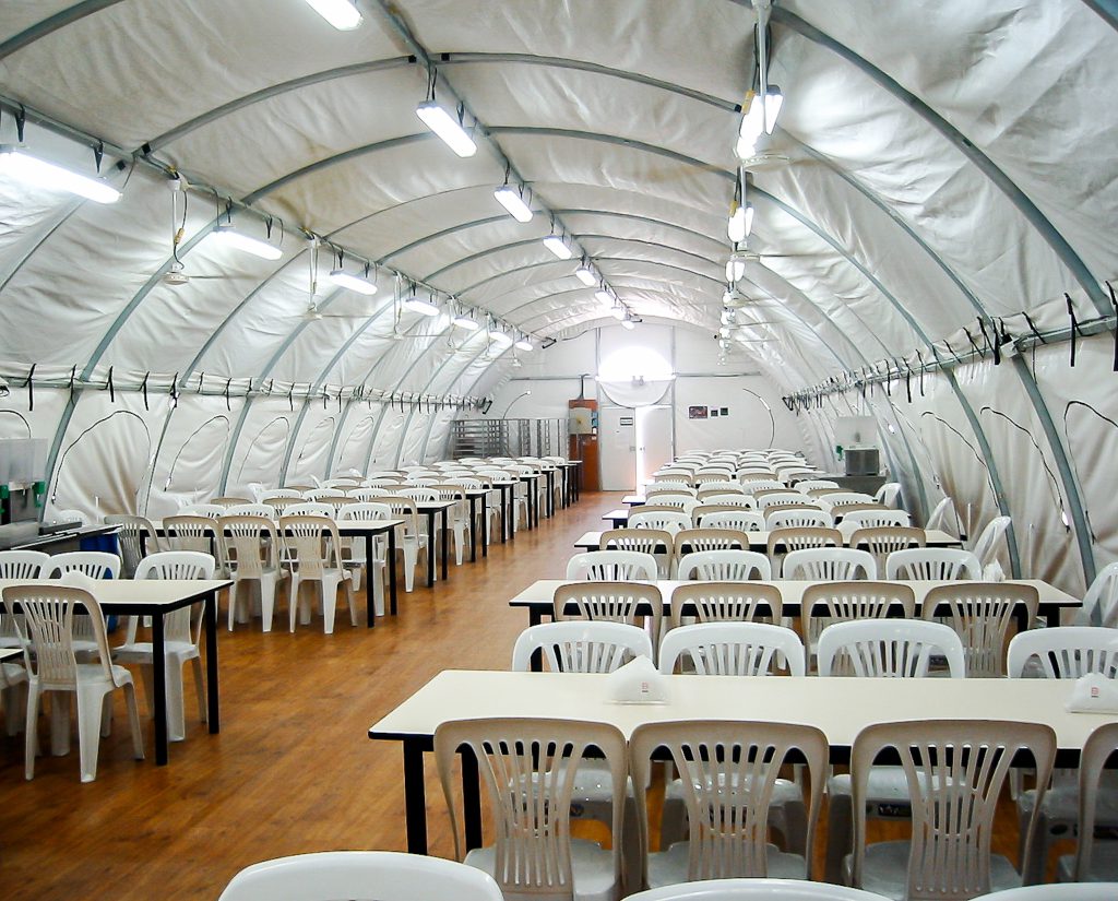 200 Person Dining Shelter