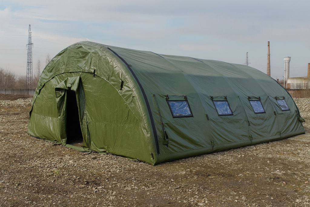 Airmax 6m x 10m deployed on gravel