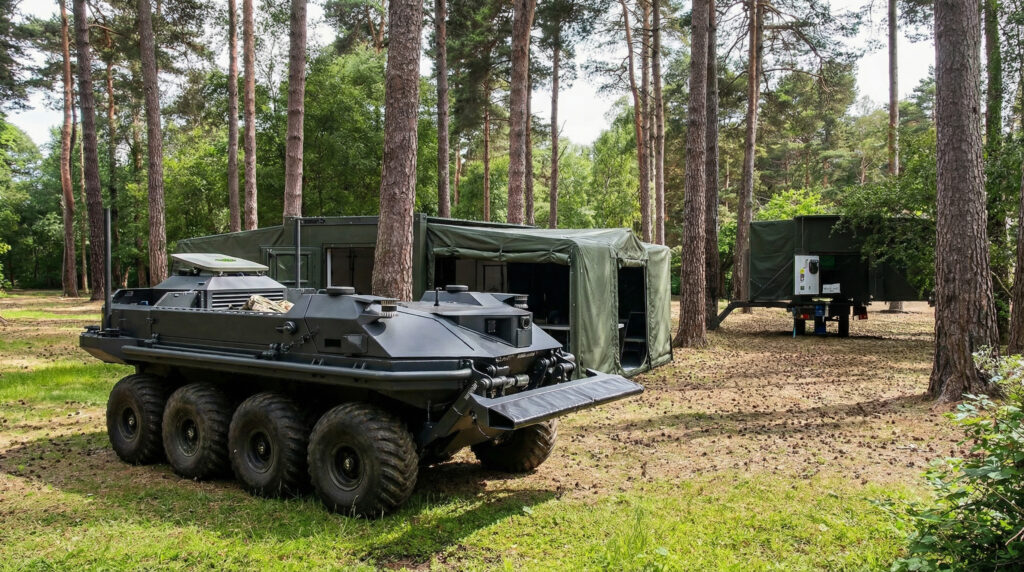 MECC and TRECC Support Robotic and Autonomous System for British Army