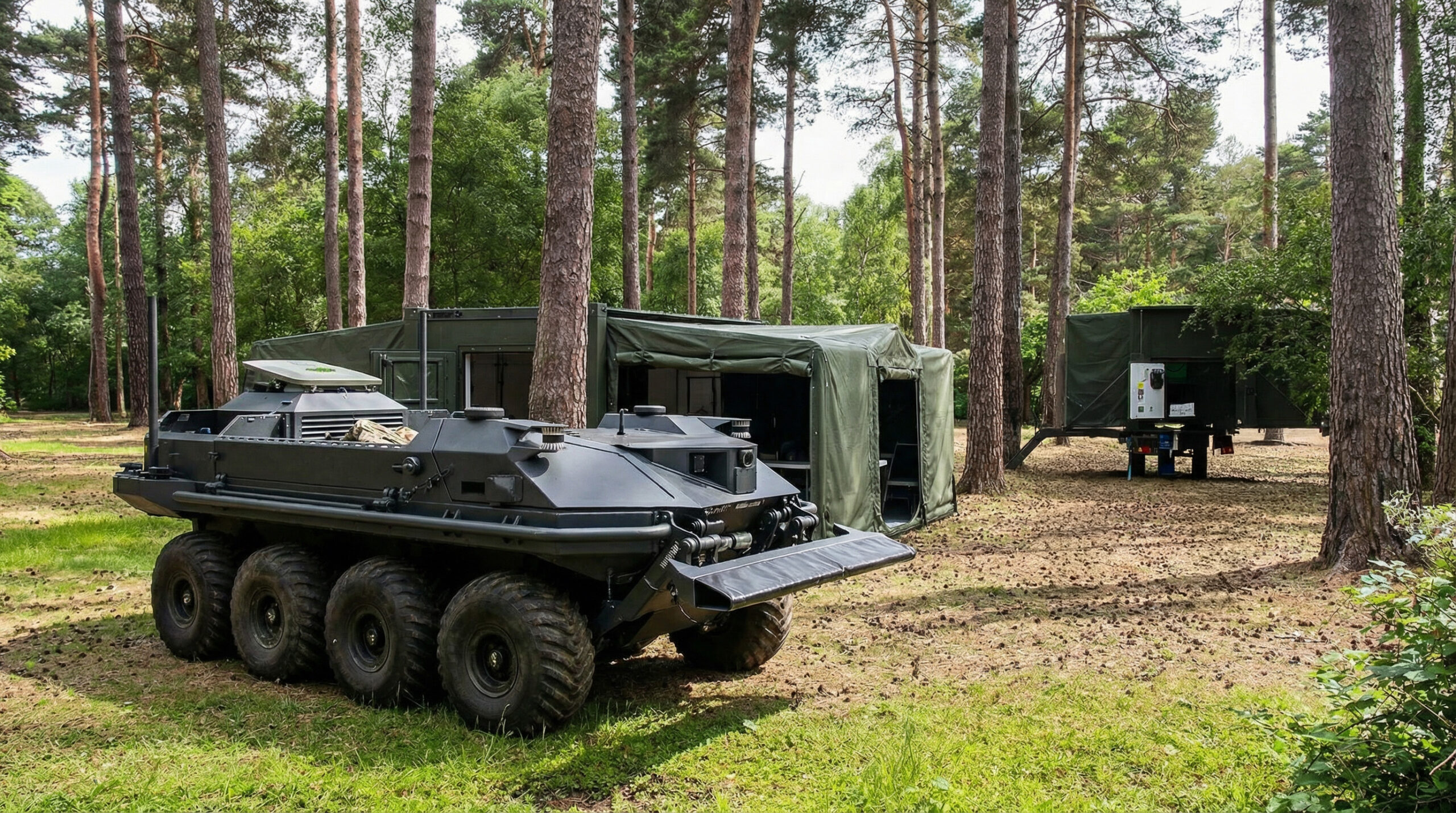 MECC and TRECC Support Robotic and Autonomous System for British Army