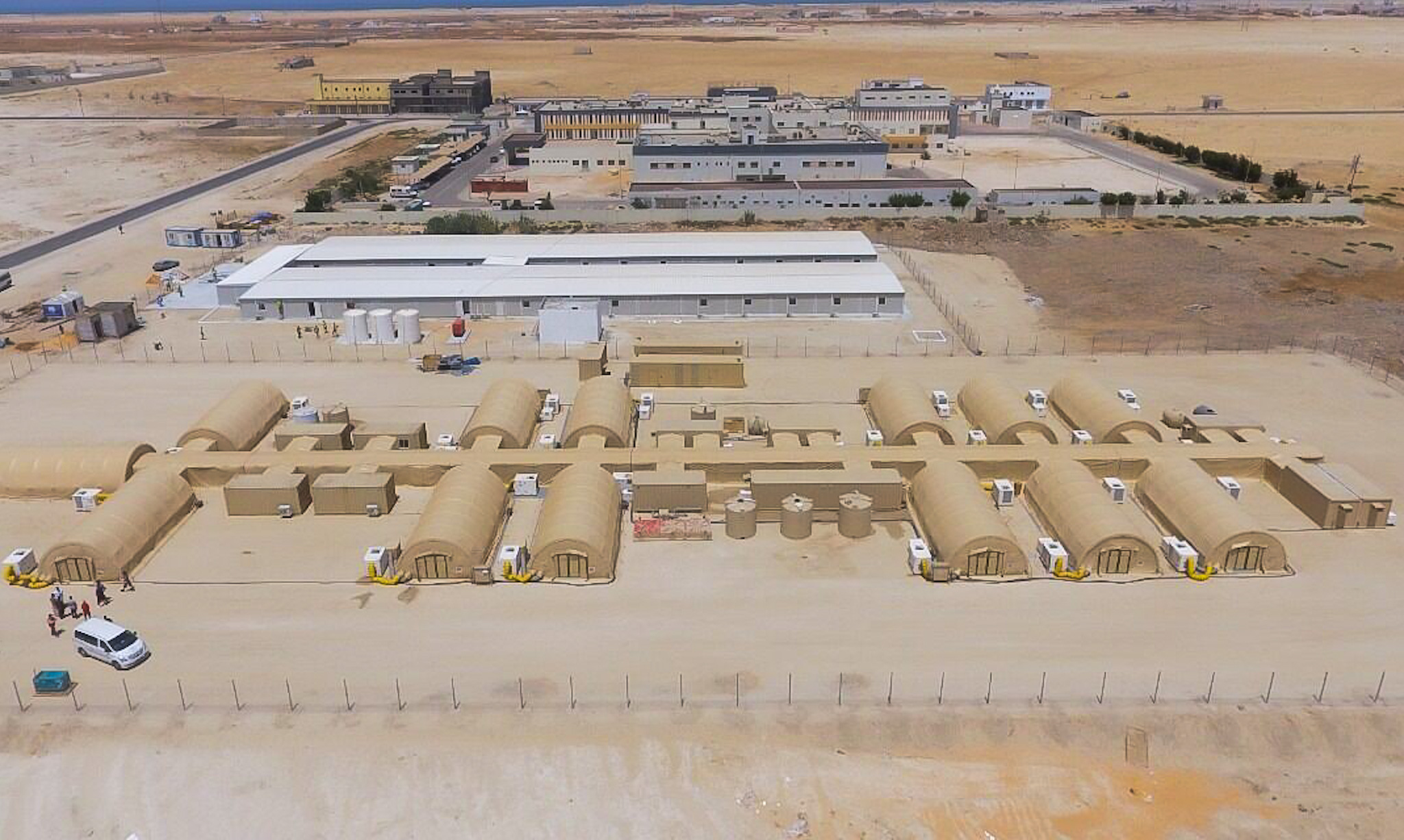 100-Bed Rapid-Deploy Field Hospital Delivered in Mauritania
