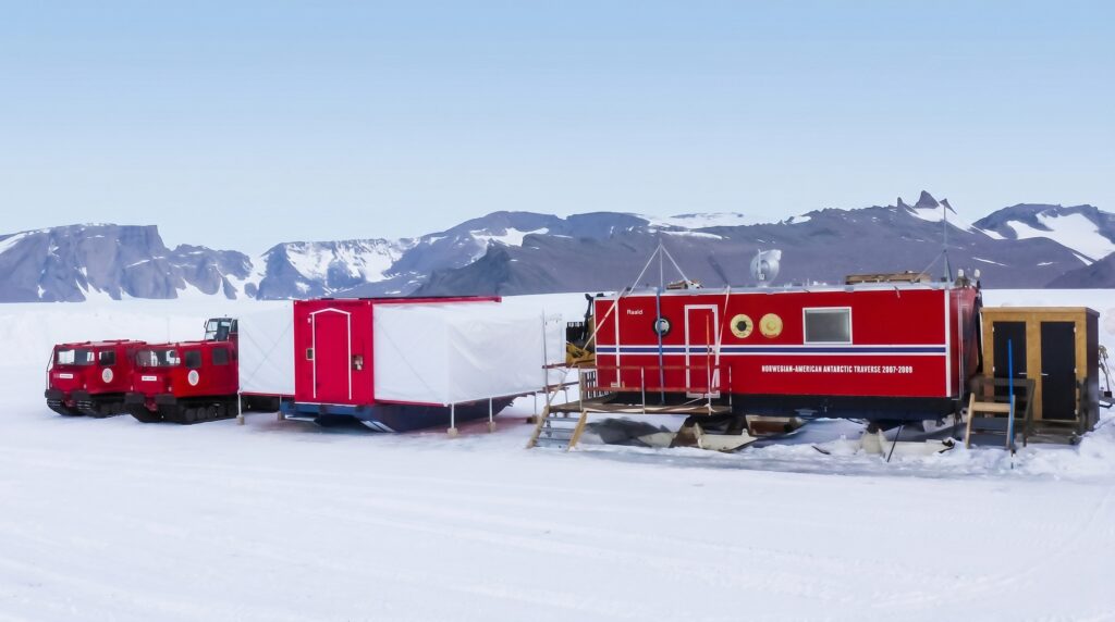 Troll Ice Station in Antarctica
