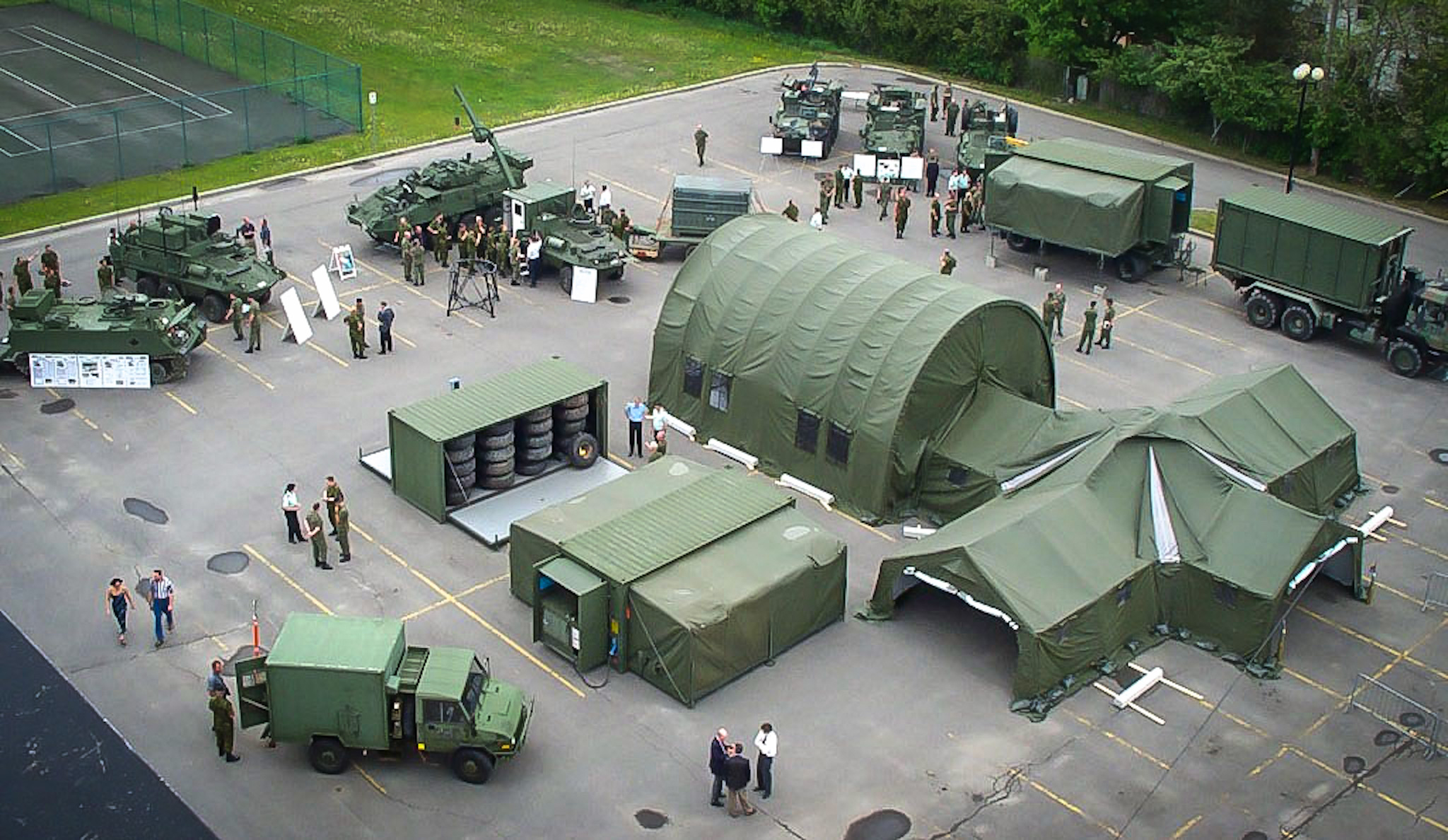 Vehicle Workshop With Tyre MAintenance Facility