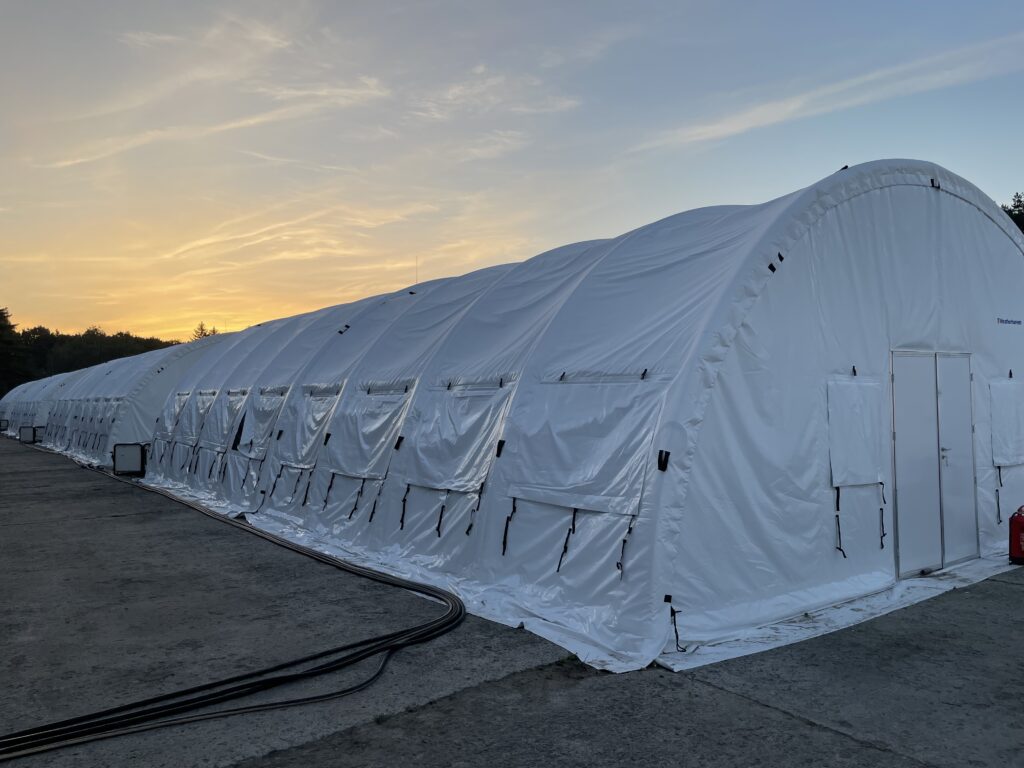 Series 4 Demining Training External Shelter View