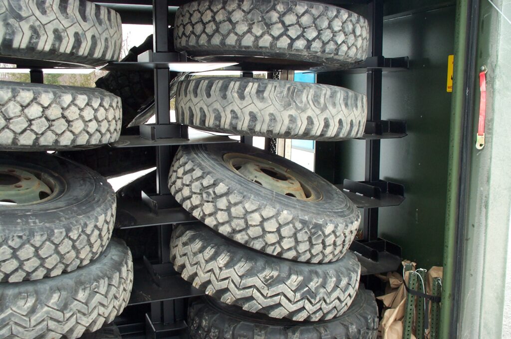 Tyre Maintenance Facility Tyre Storage