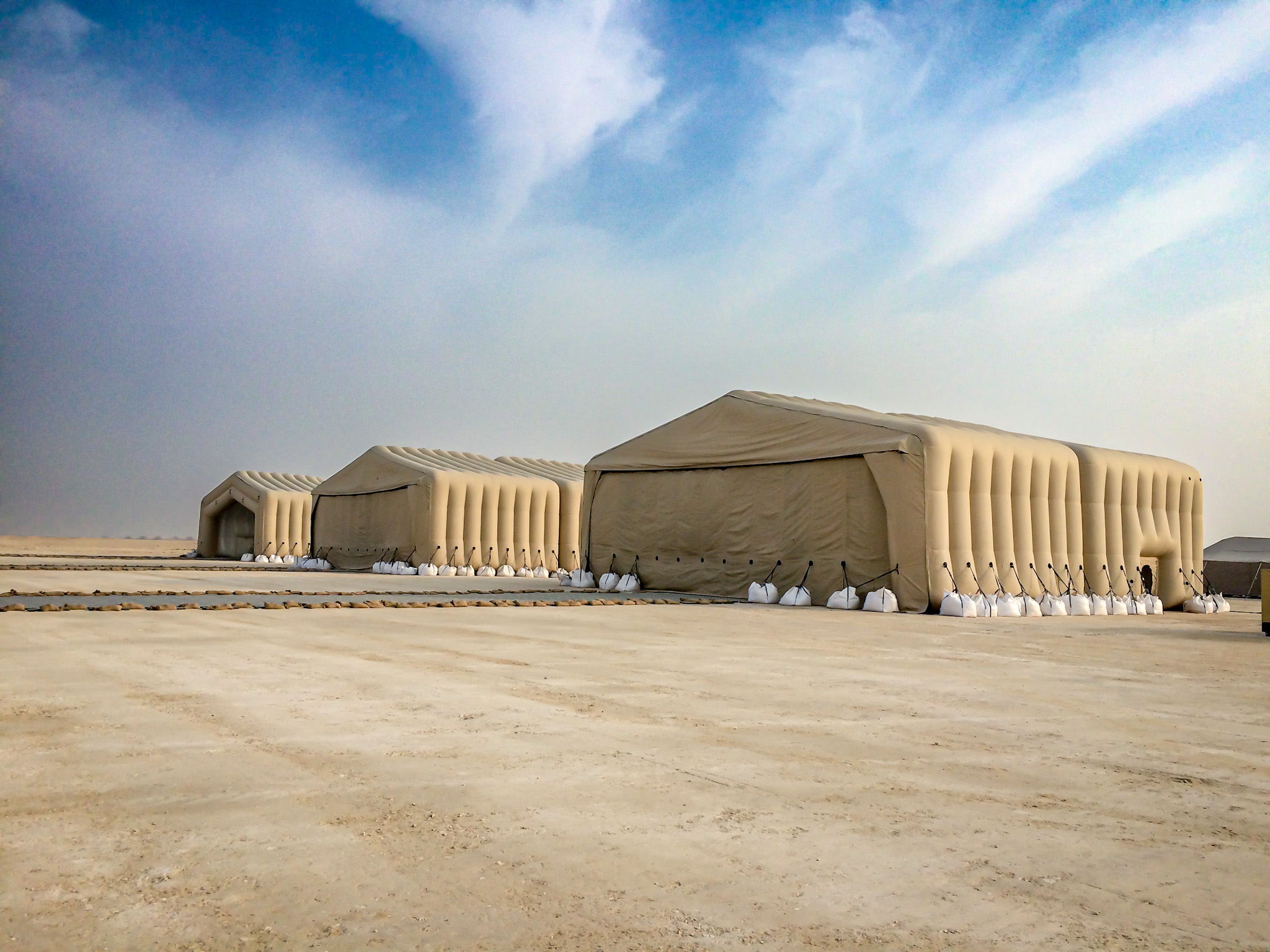 Hangar Deployed in the Middle East