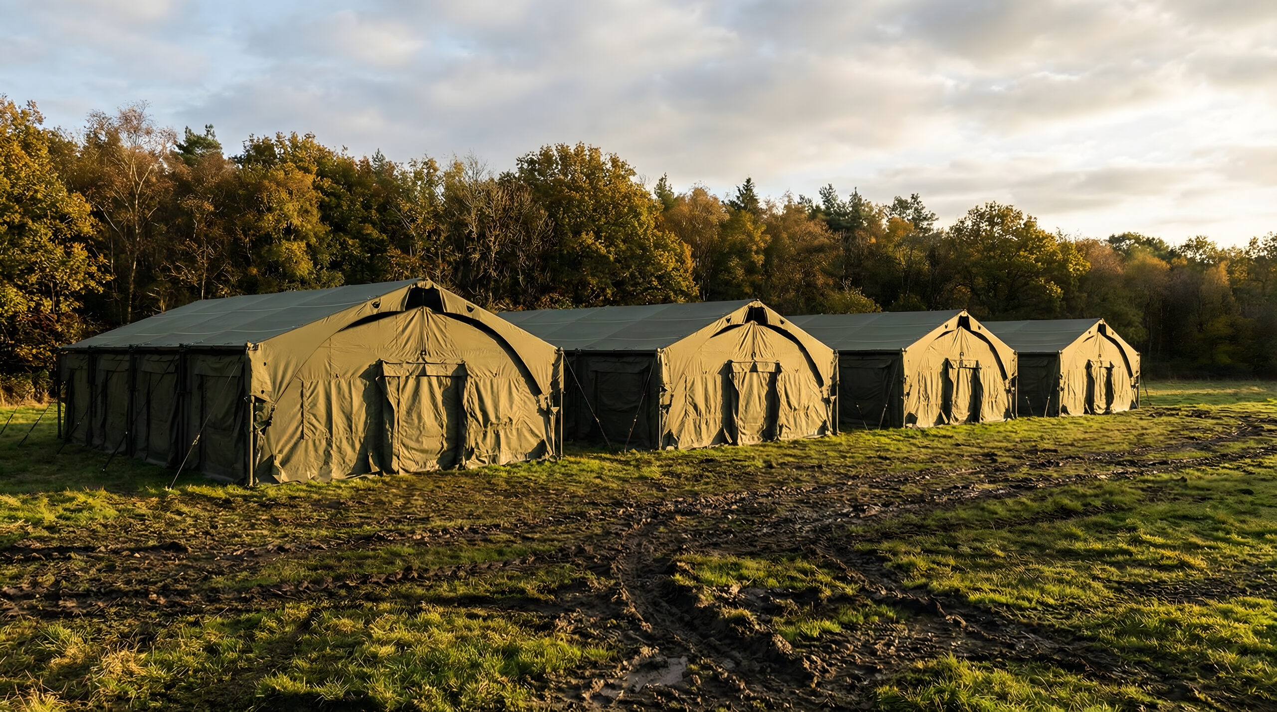 Weatherhaven Delivers 110 Vital RDMSS Shelters to Ukraine