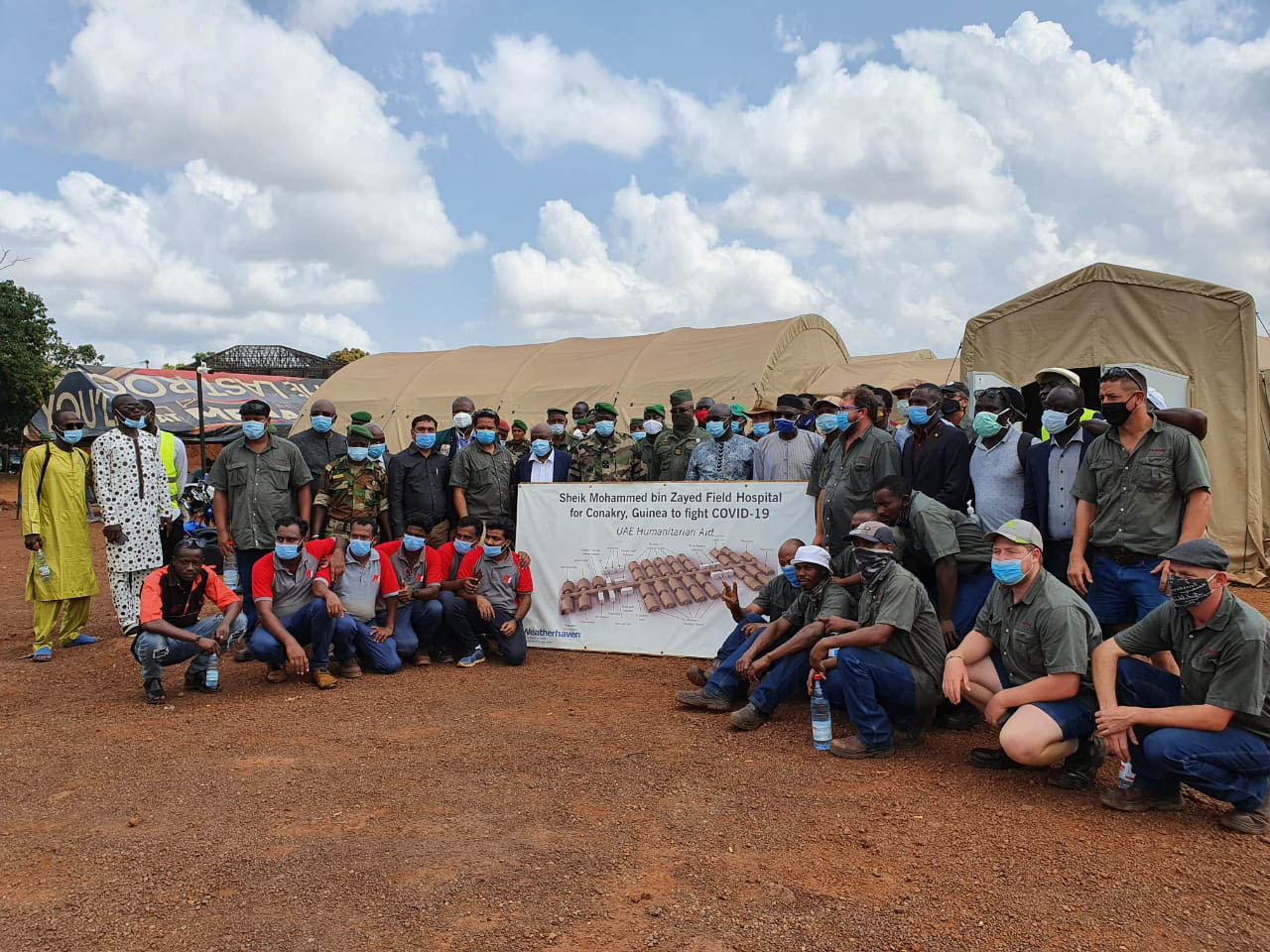 Record-Breaking Delivery of 200-Bed Field Hospital in Guinea
