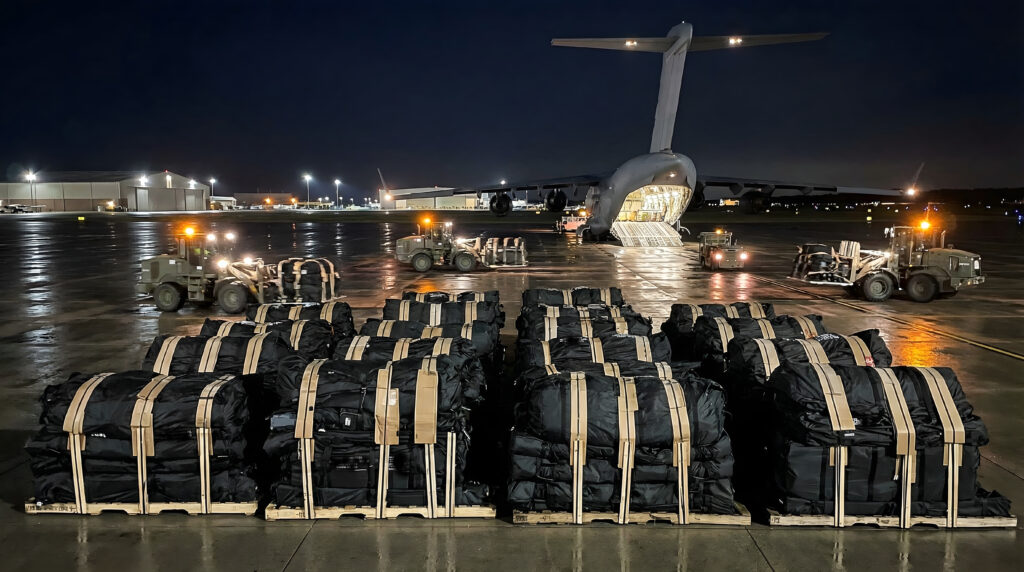 RDMSS Packed to go to Ukraine