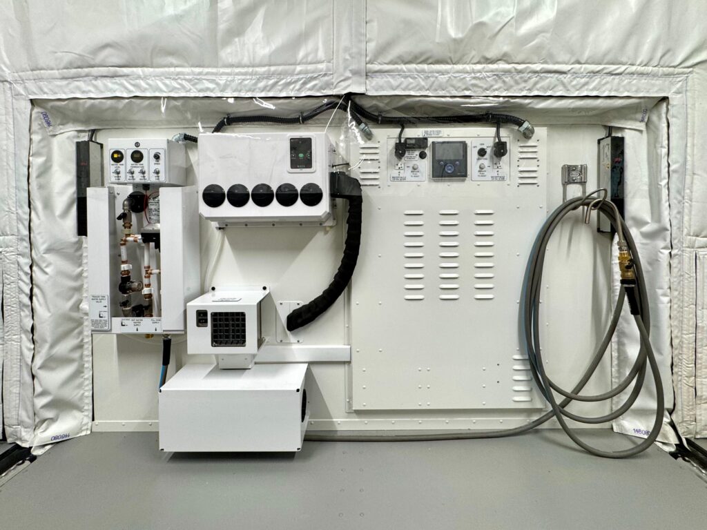 TRECC Sanitisation System Internal View of Systems