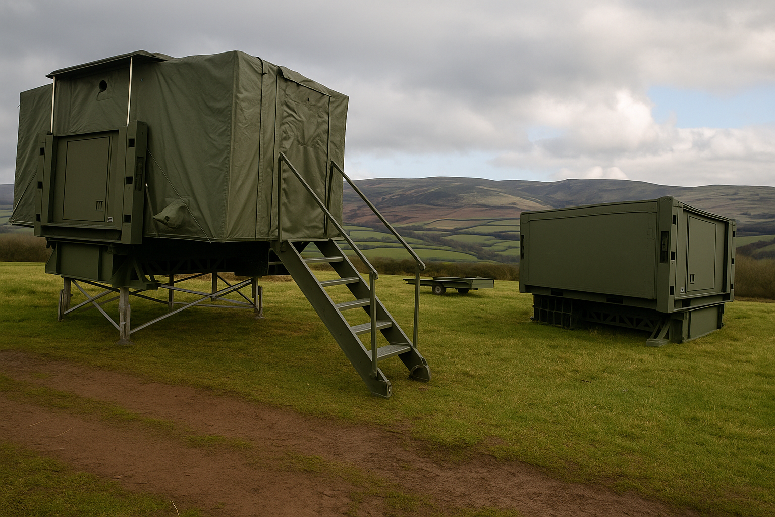 TRECC Delivers Trailer Mounted Sanitation Systems to the US