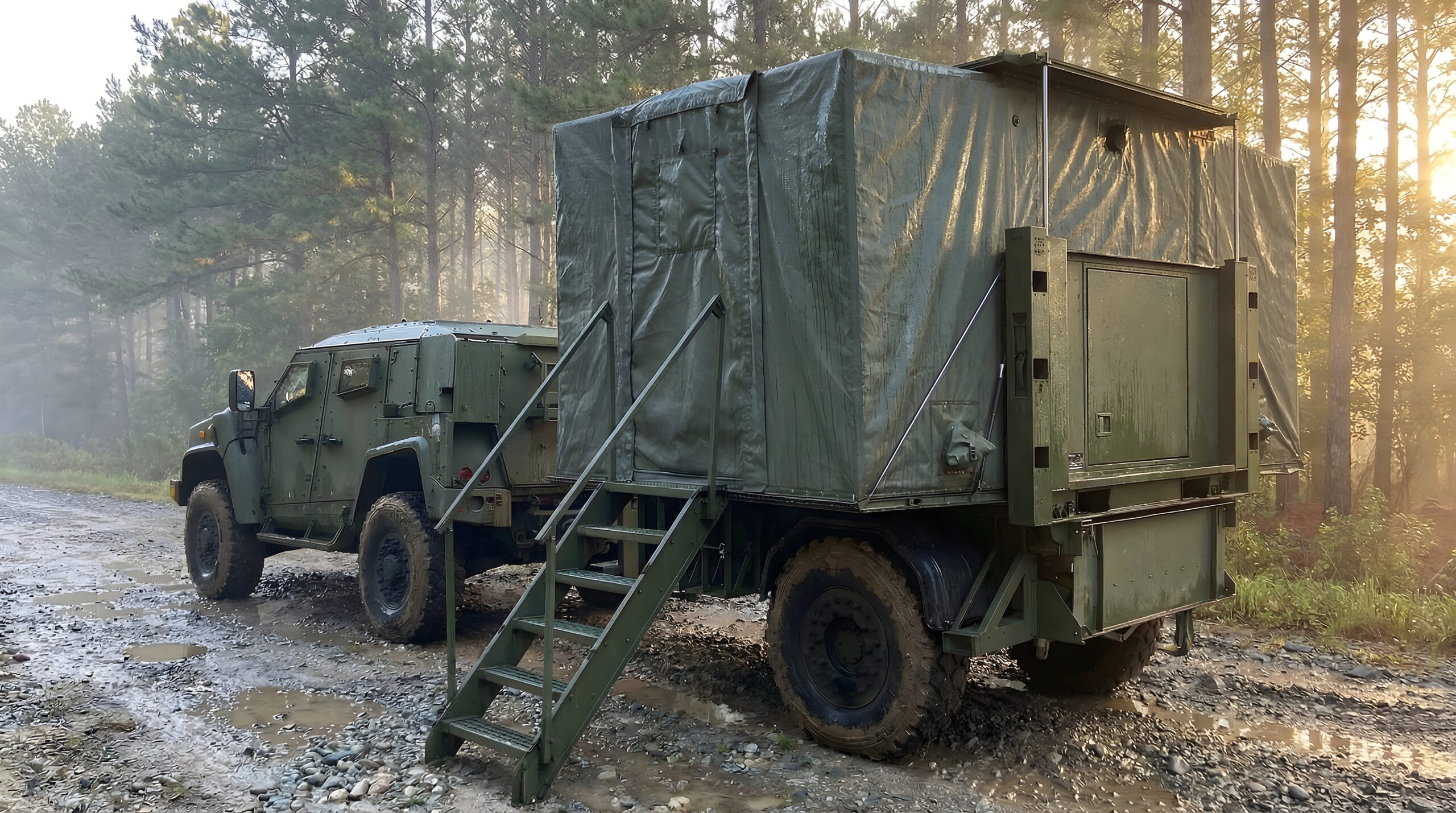 TRECC Delivers Trailer Mounted Sanitation Systems to the US