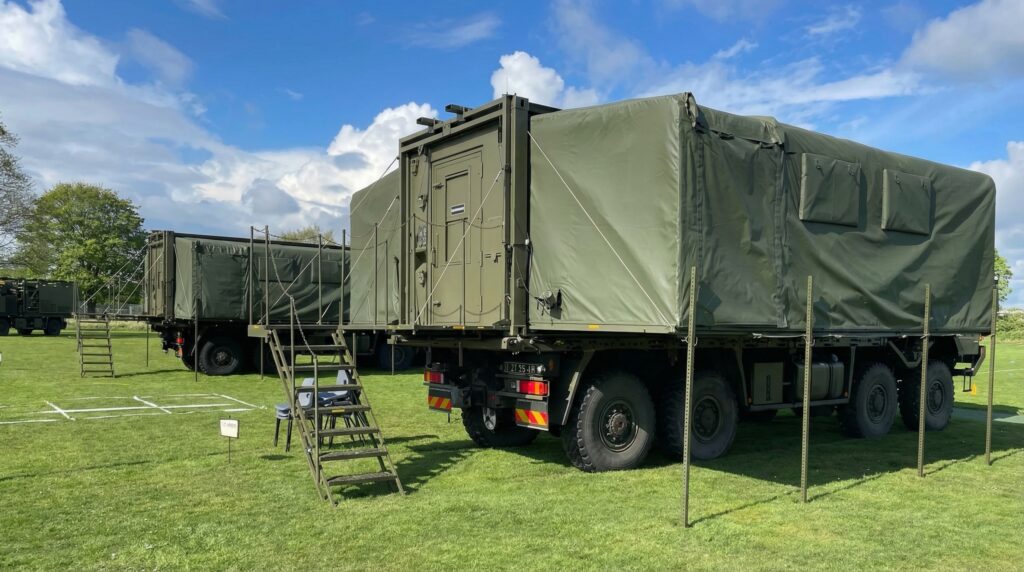 2 MECCs deployed on trucks