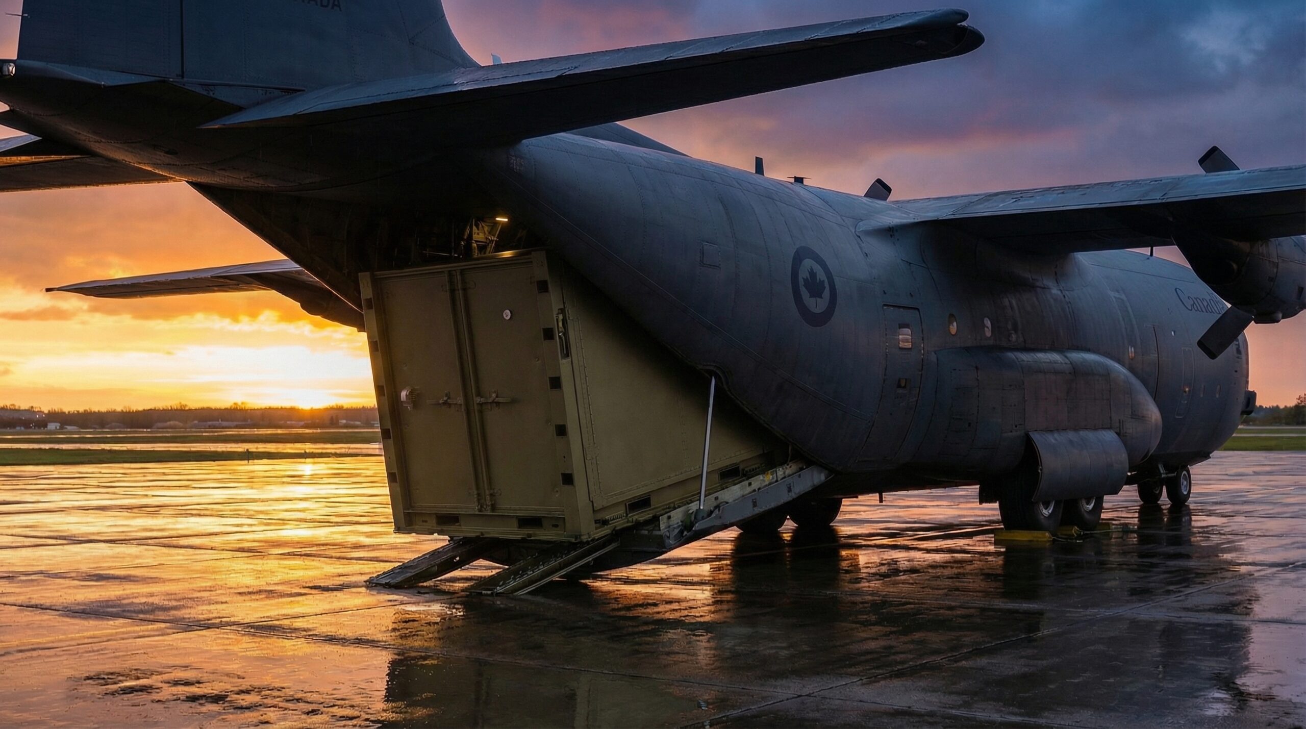 ATEPS Being Loaded into C-130 via 463L pallet interface