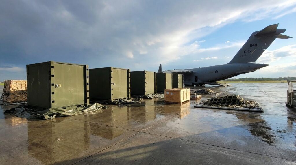 ATEPS Waiting to be loaded into C-17
