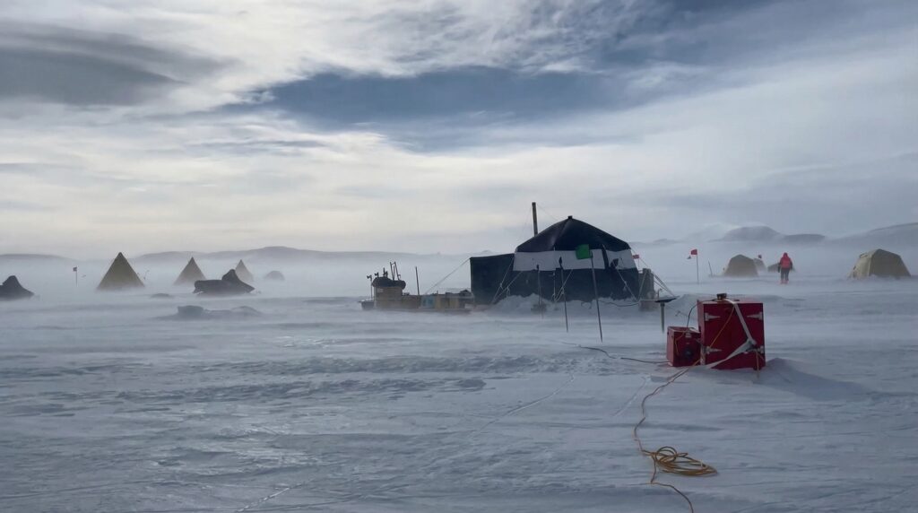 Polar Chief in Antarctica as part of the NSF Ice Core Drilling