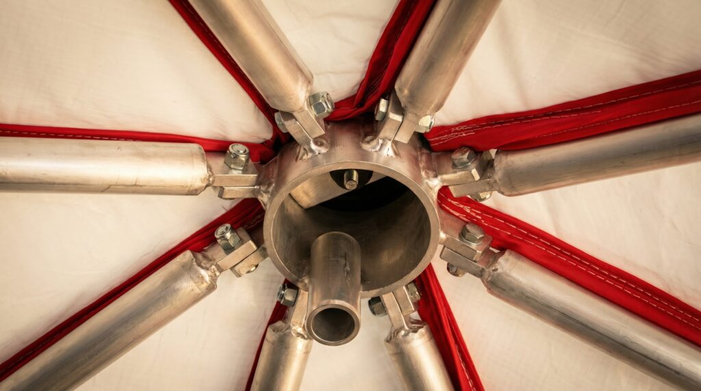 Polar Chief roof frame inspection