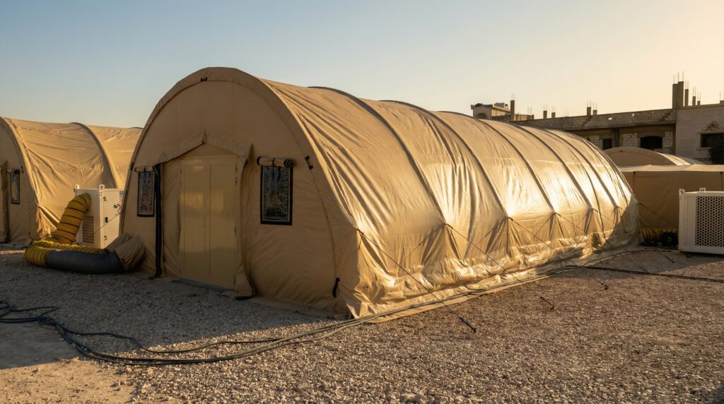 Syrian Field Hospital Ward Shelter