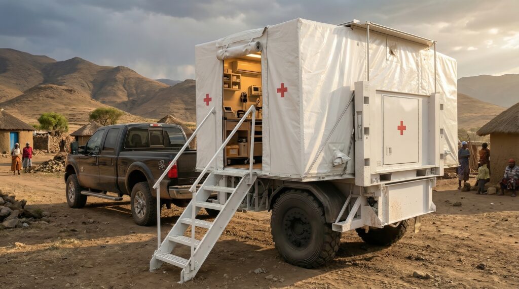 TRECC Mobile Clinic deivering services