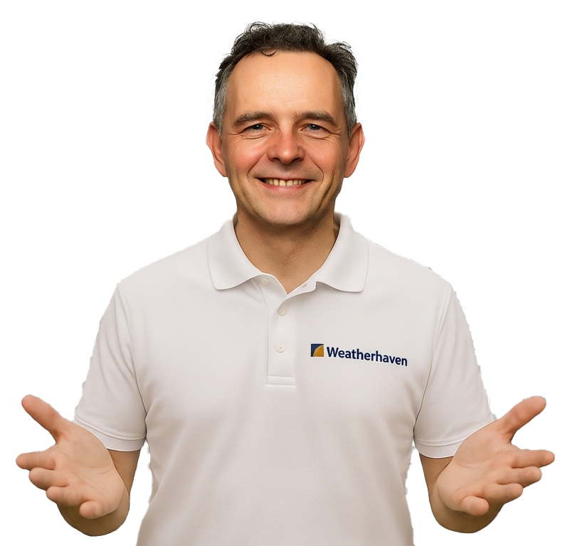 Contact Page Man With White Polo Neck