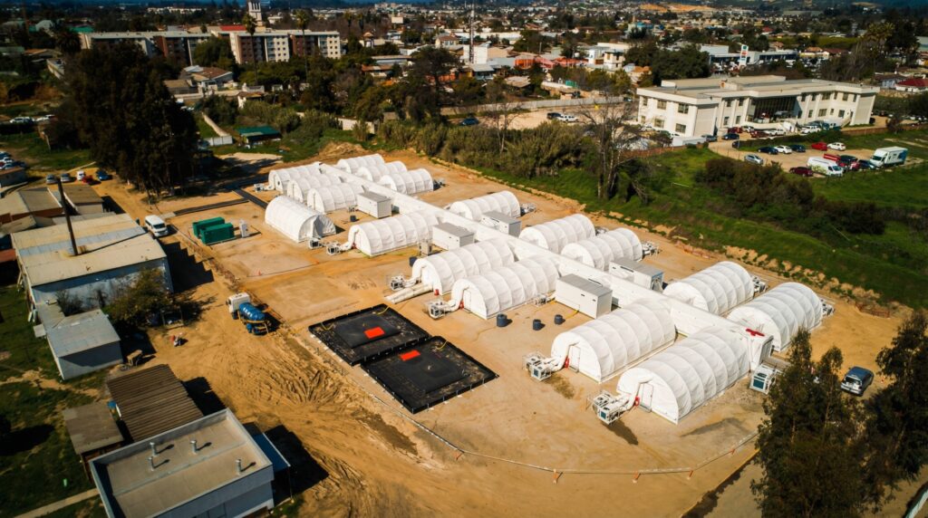 Field Hospital in South America