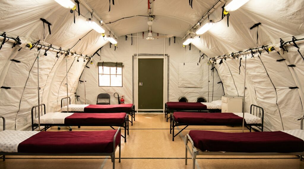 Humanitarian hosptial ward