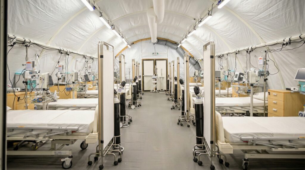 Chilean Field Hospital Ward
