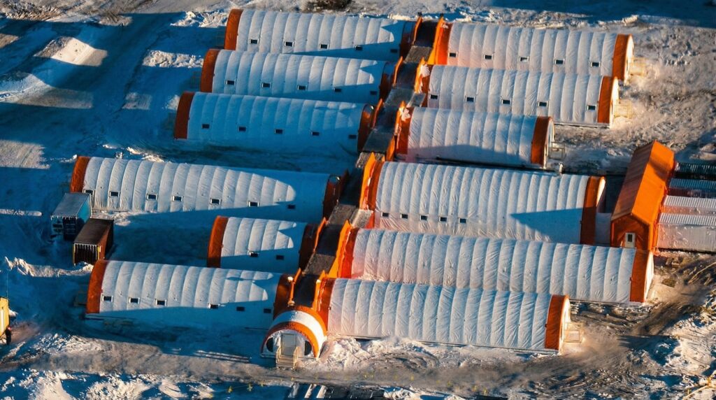 Large Turnkey Mining Camp