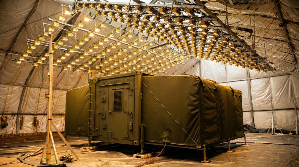 MECC MSVS Undergoing Solar Testing