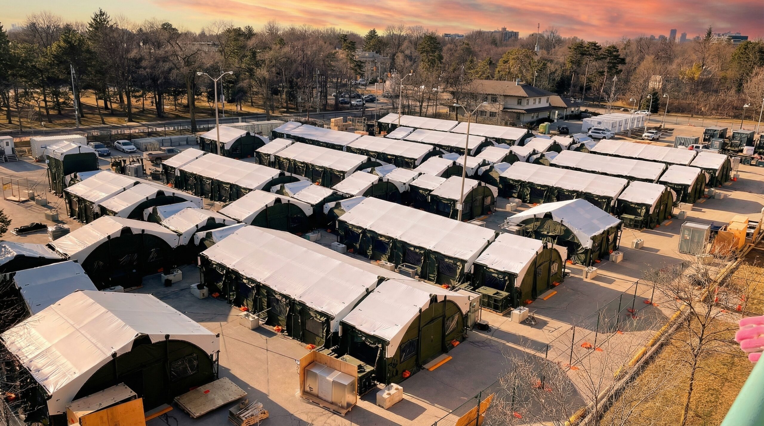 Weatherhaven Delivers 100-Bed Turnkey Field Hospitals in Canada