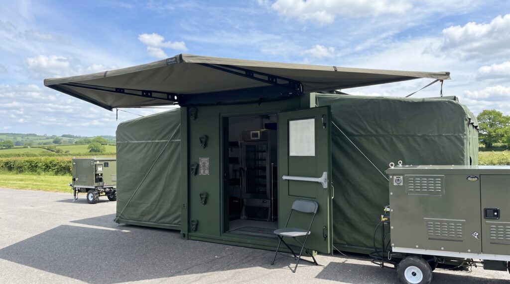 BMECC with Canopy Deployed