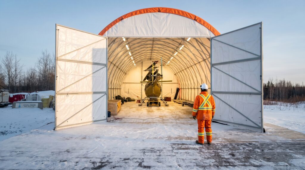 Thunder Bay S4 Truss Installation 4