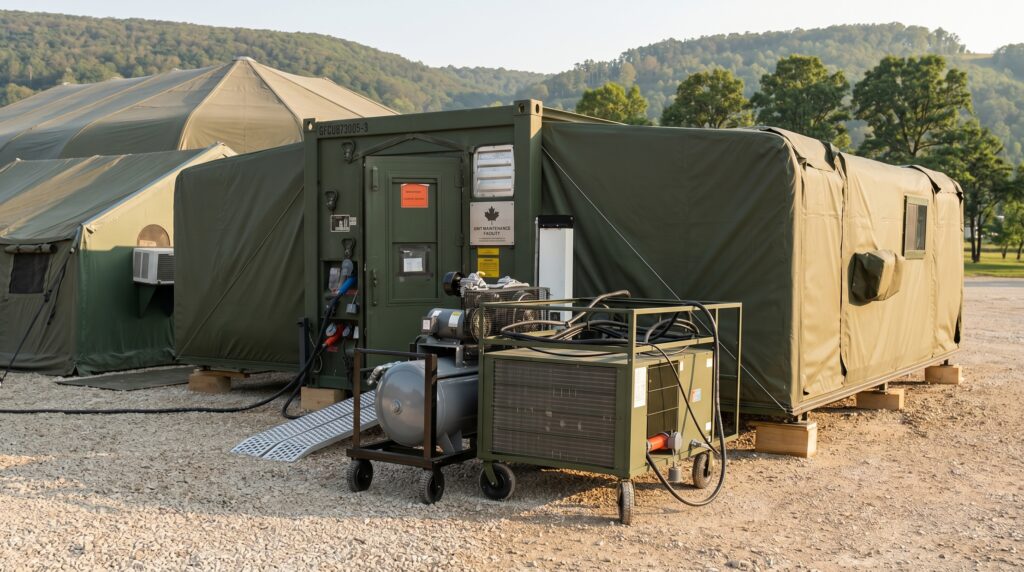 Tyre Maintenance Facility for CAF 1