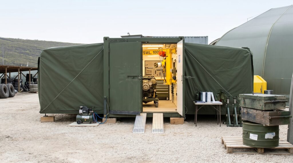 Tyre Maintenance Facility for CAF 2